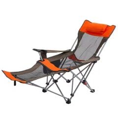 3 Kademeli Yatabilen Kamp Sandalyesi