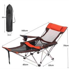 3 Kademeli Yatabilen Kamp Sandalyesi