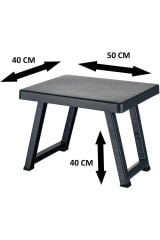 Sunrays Katlanır Plastik Kamp Masası