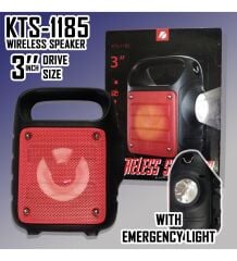 Mikrofon Girişli Ledli Bluetooth Hoporlör