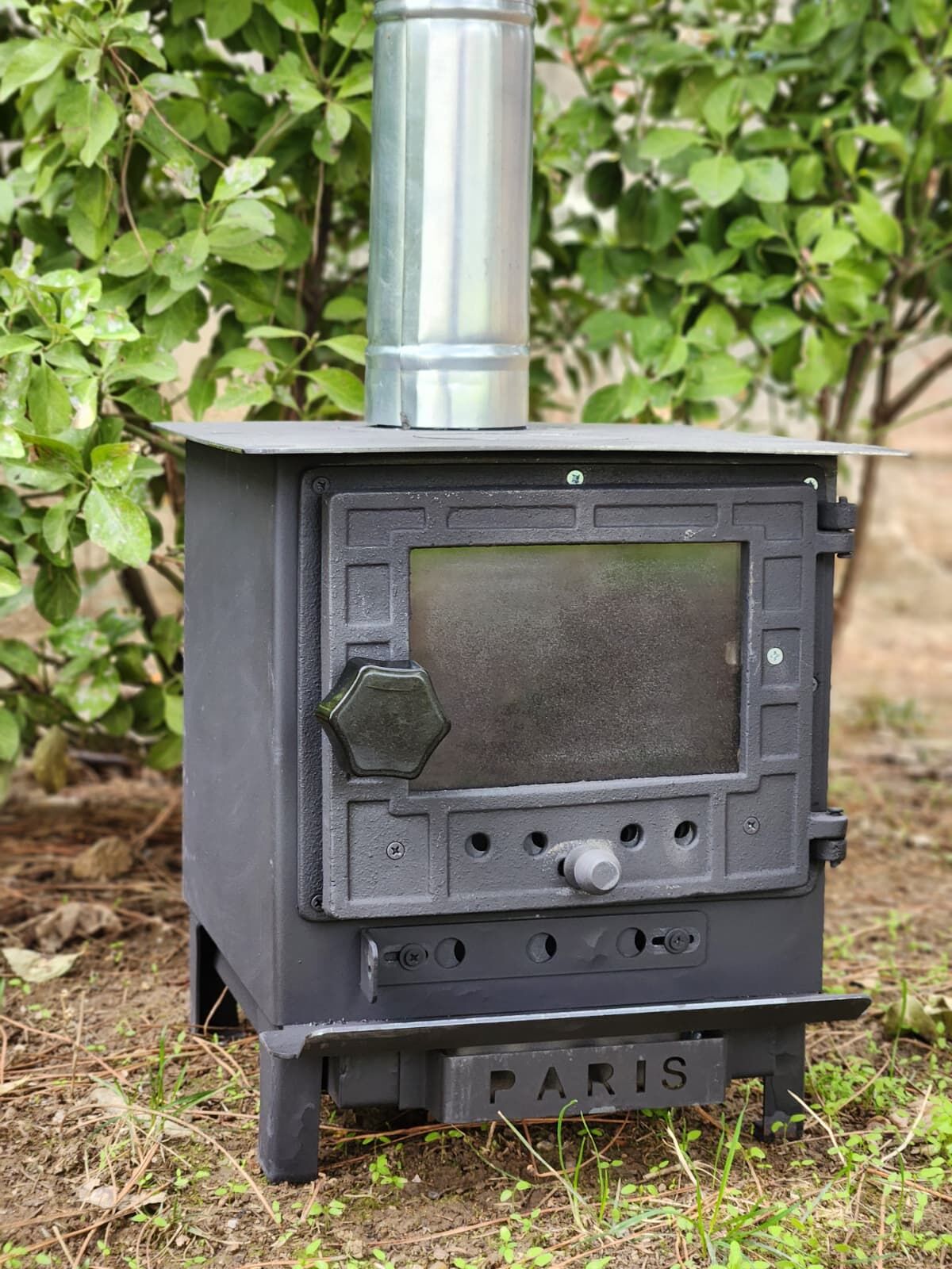 Mini Kamp Sobası SETİ| Taşınabilir Odunlu Çadır Sobası