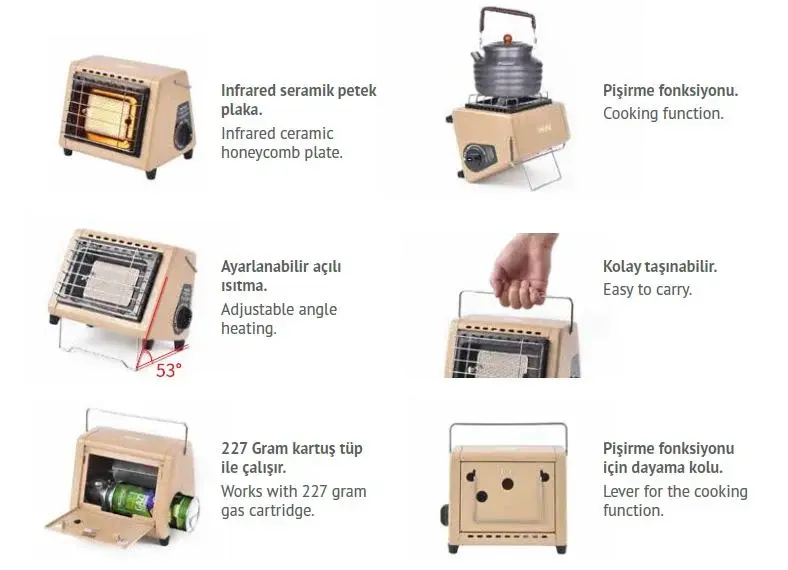 PORTATİF HOTA SOBA