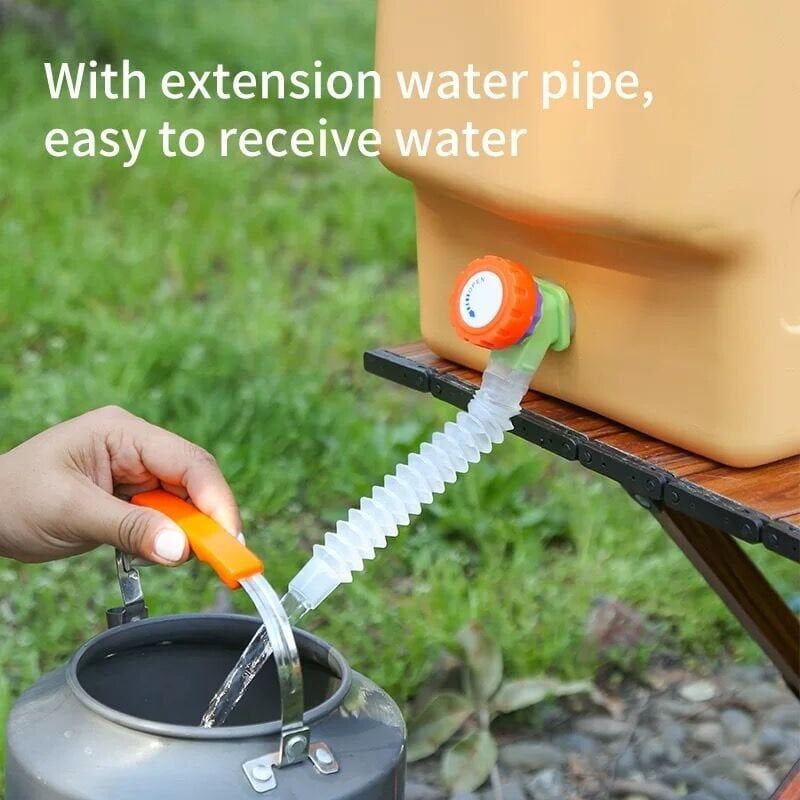 Açık Su Konteyneri Piknik Kamp İçme Kova Depolama Taşıyıcı 20L