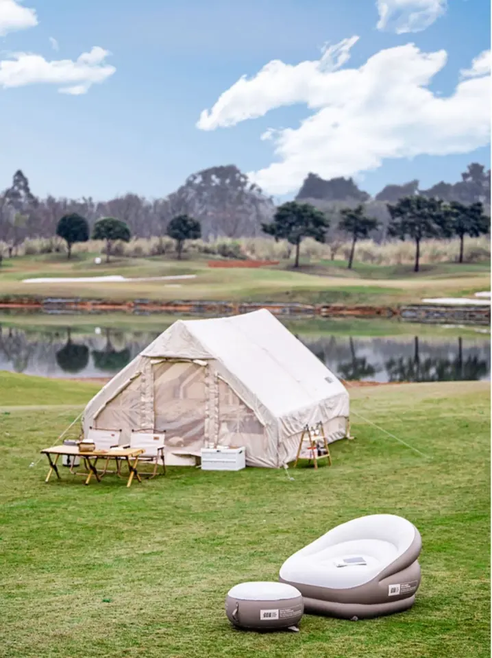 Tek Kişilik Şişme Koltuk (Ayak Dayama ve El Pompası Dahil)