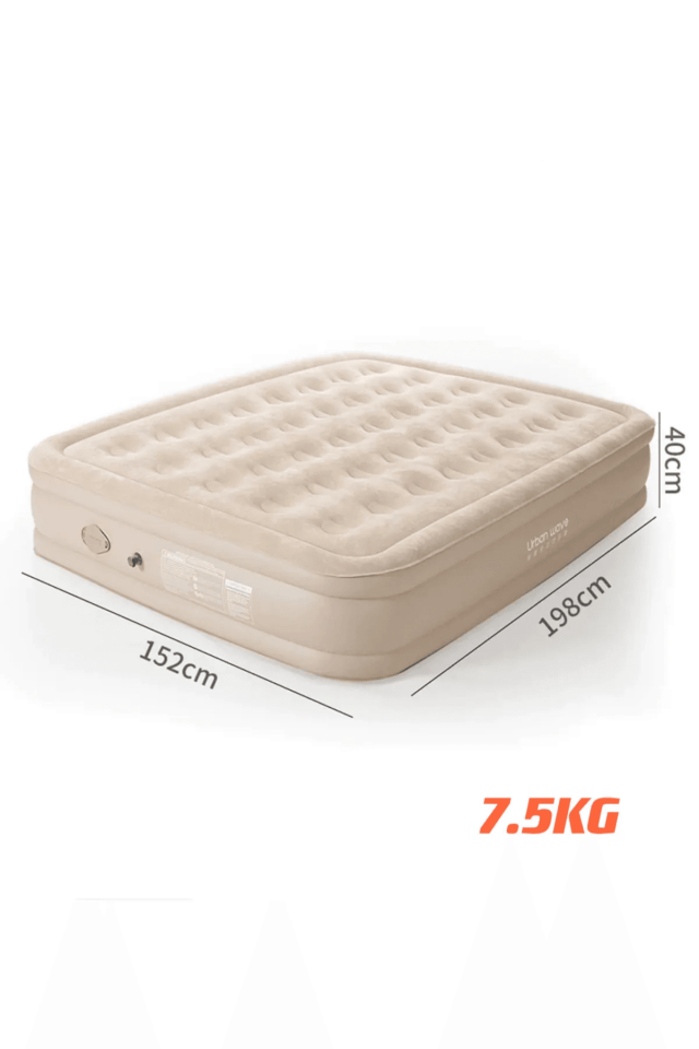 Şişme Kendinden Elektrikli Pompalı Yatak 152x198x40 cm